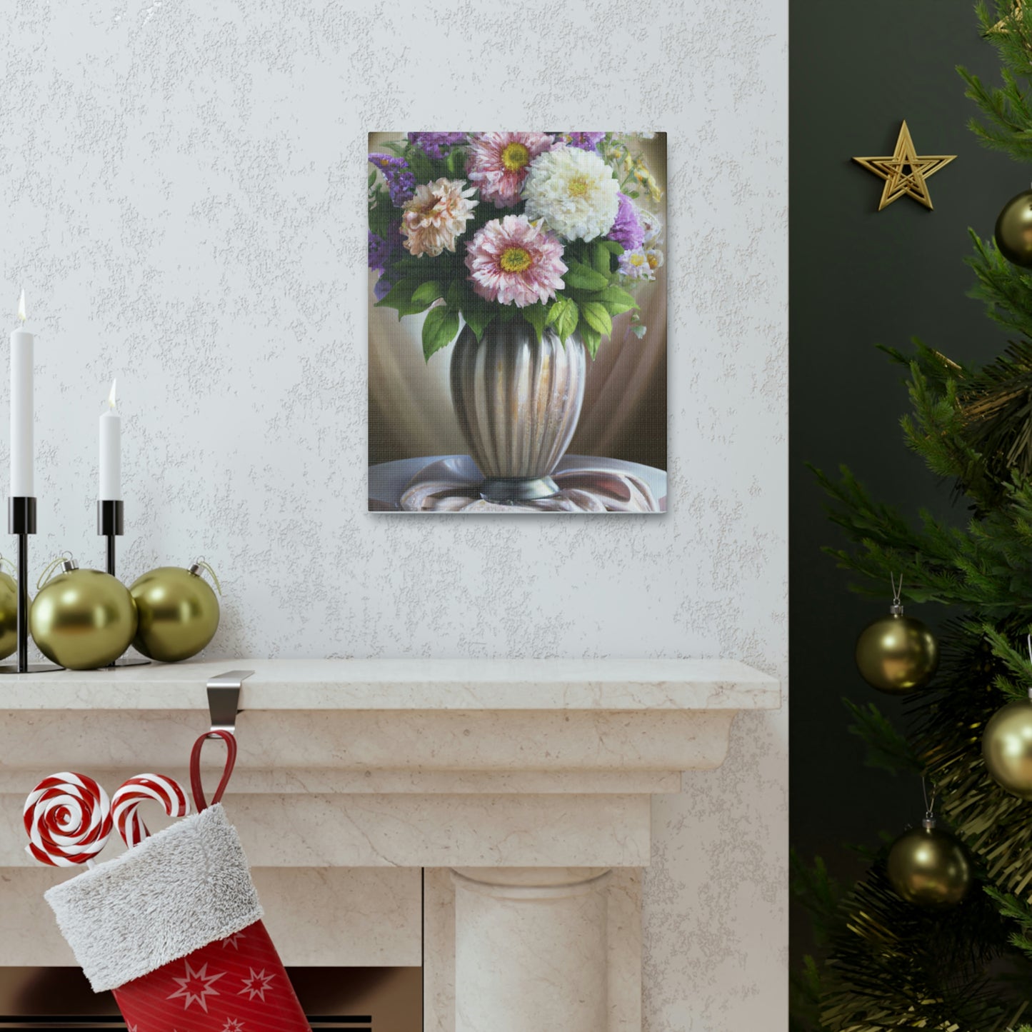 Flower Petal Bliss. - Canvas