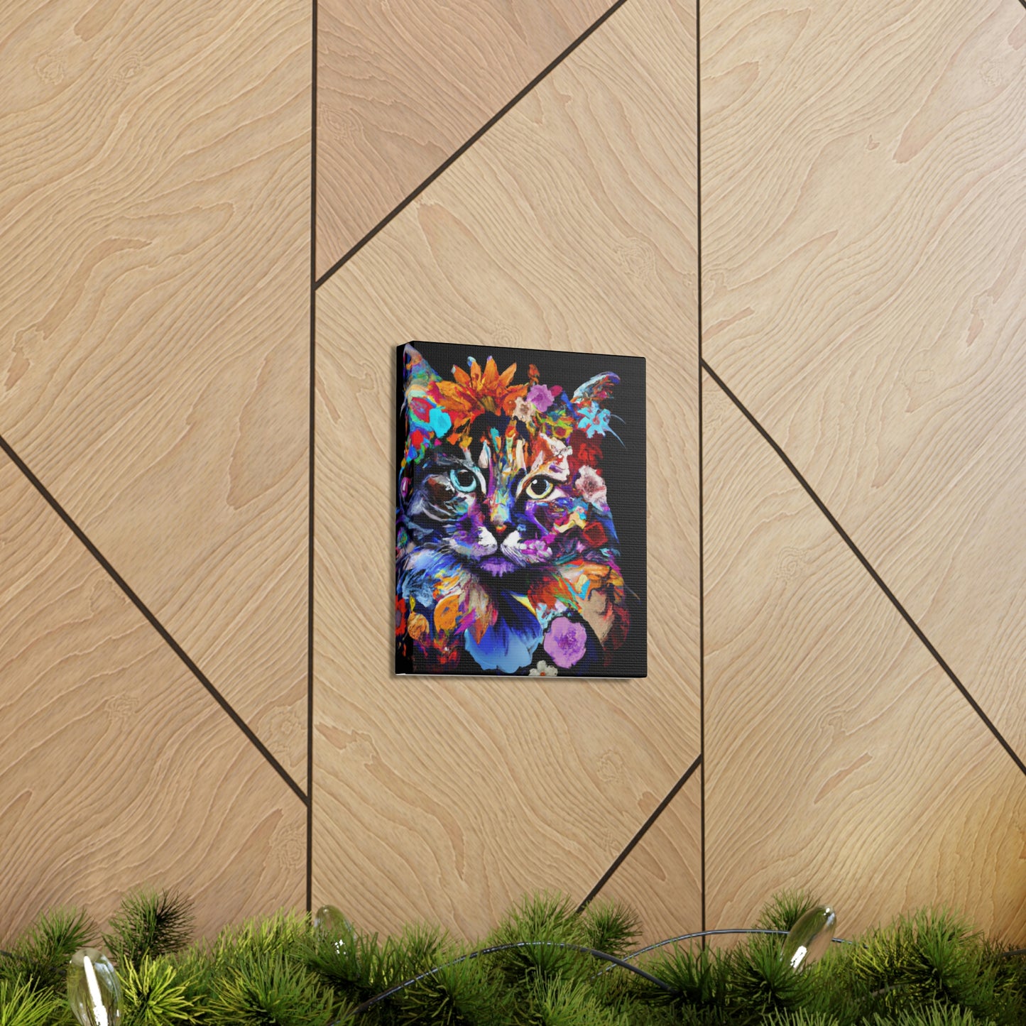 Floracat - Canvas