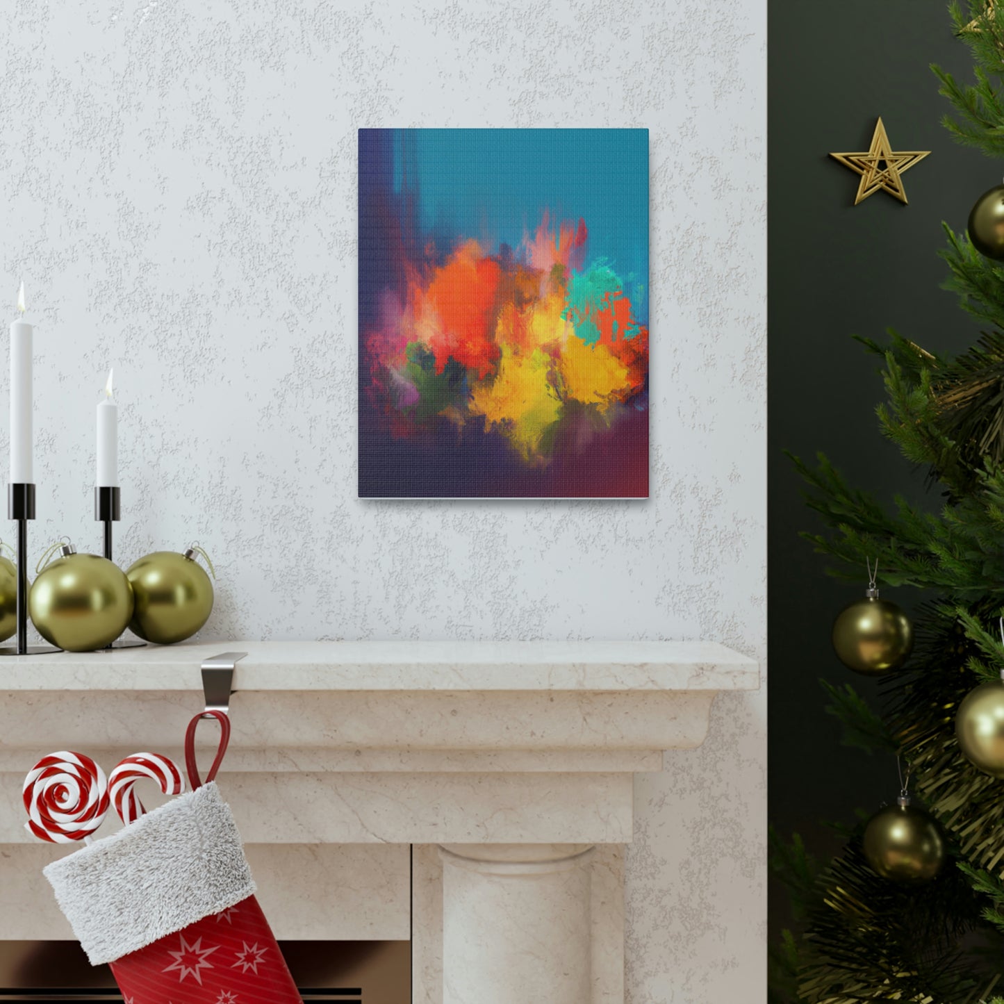 "Lush Hues" - Canvas