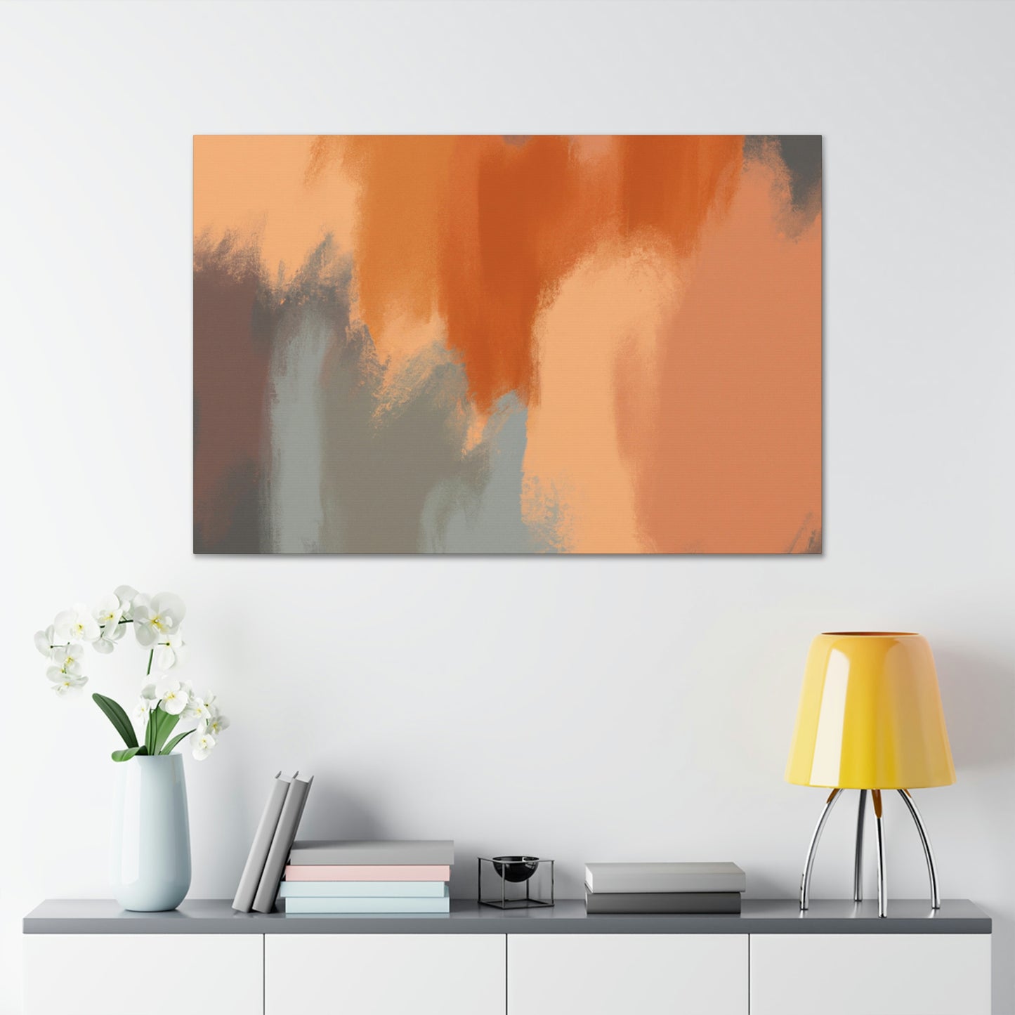 Vibrant Oasis. - Canvas