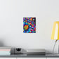"Psychedelic Bloom" - Canvas