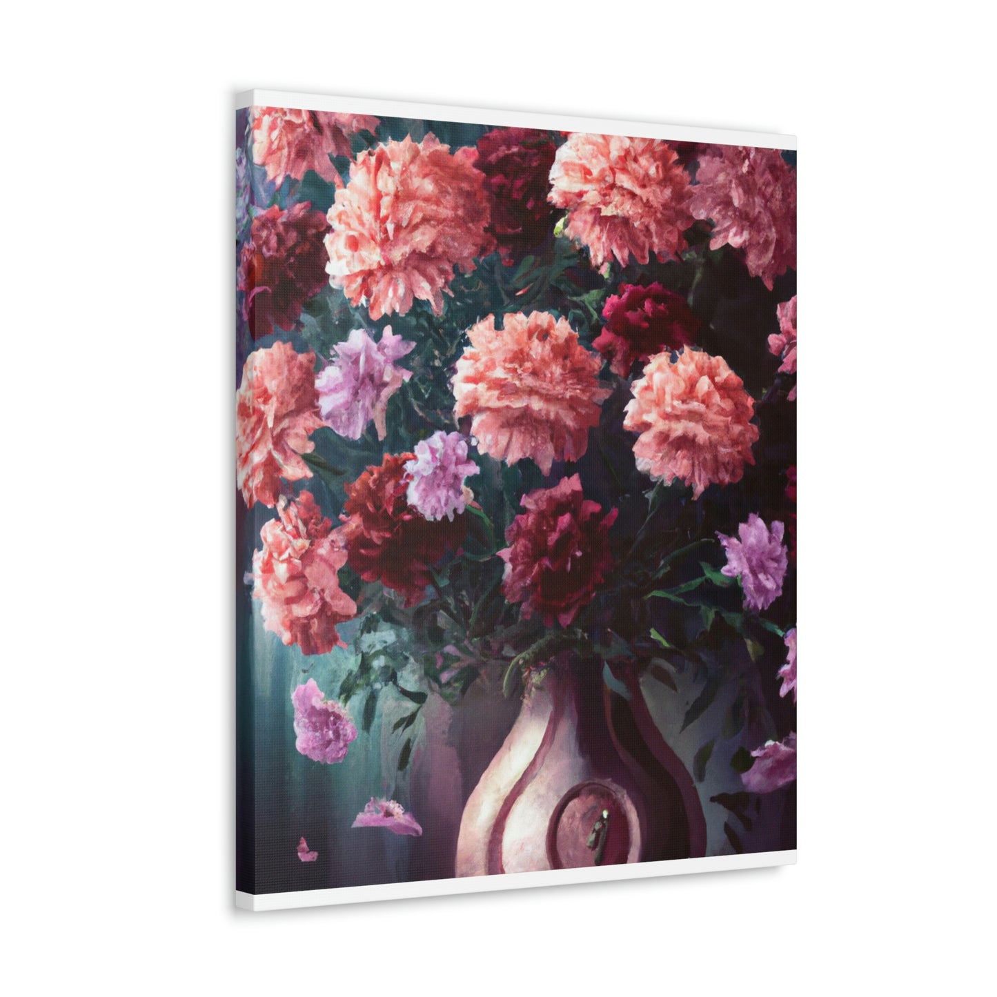 "Flower Vase Bliss." - Canvas