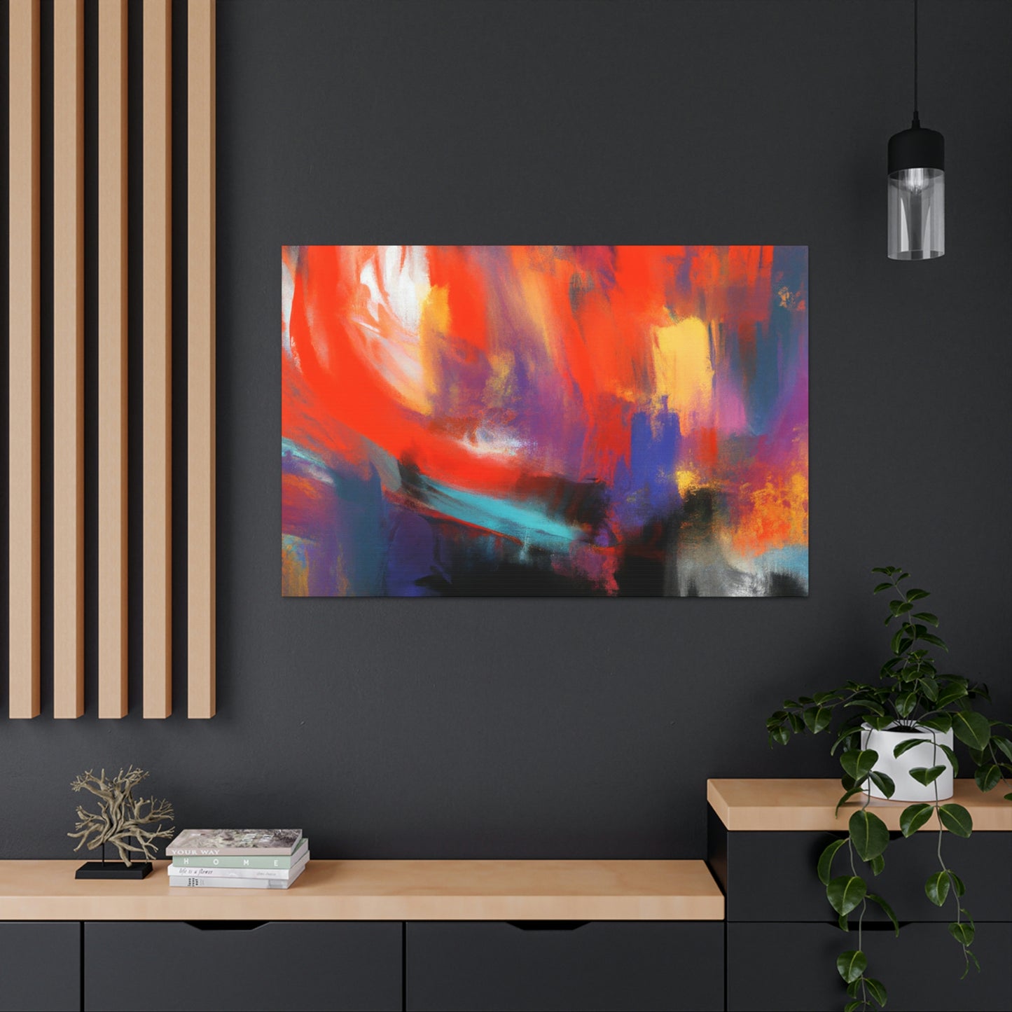 Cosmic Coziness. - Canvas