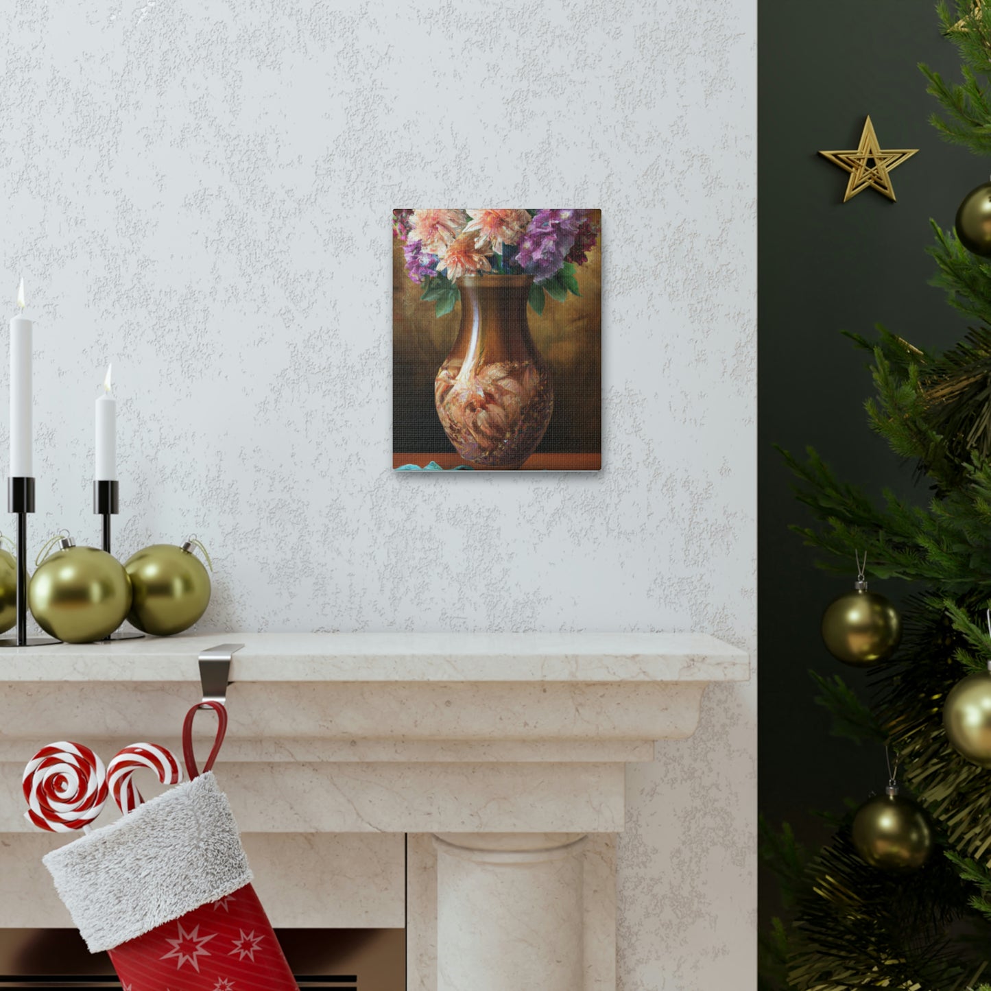 Floral Splendor Art. - Canvas