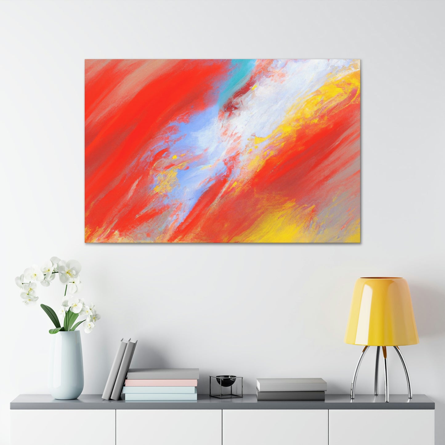 Brush Burst. - Canvas