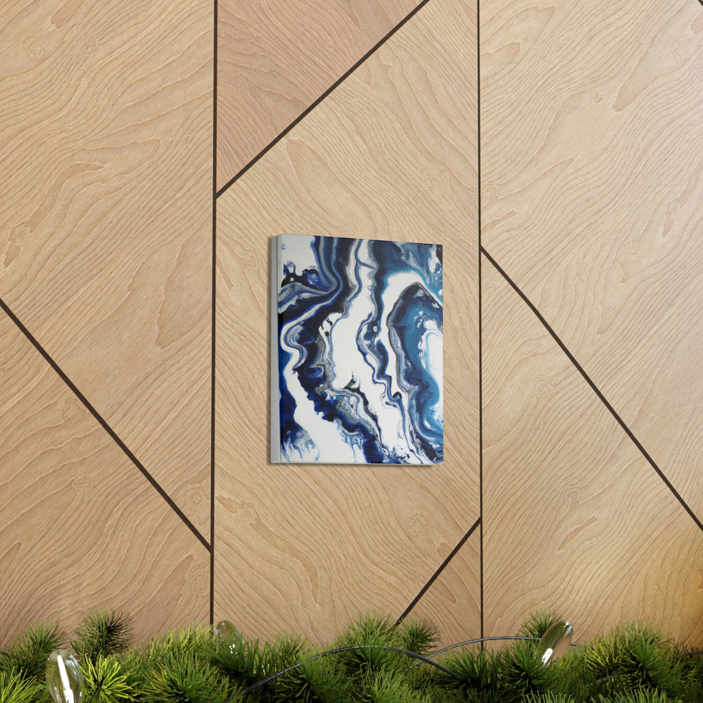 "Blue Bliss" - Canvas