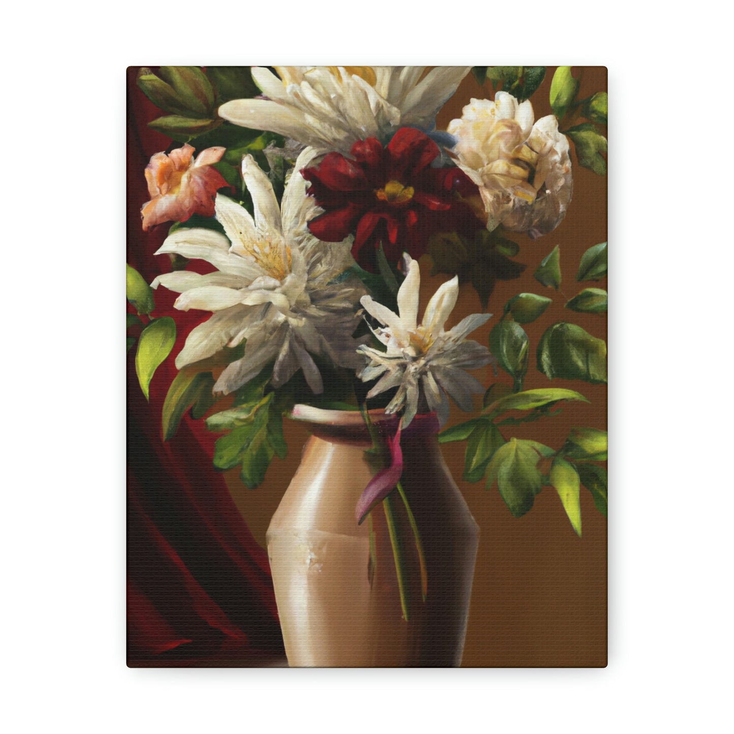 Vibrant Floral Awesomeness. - Canvas