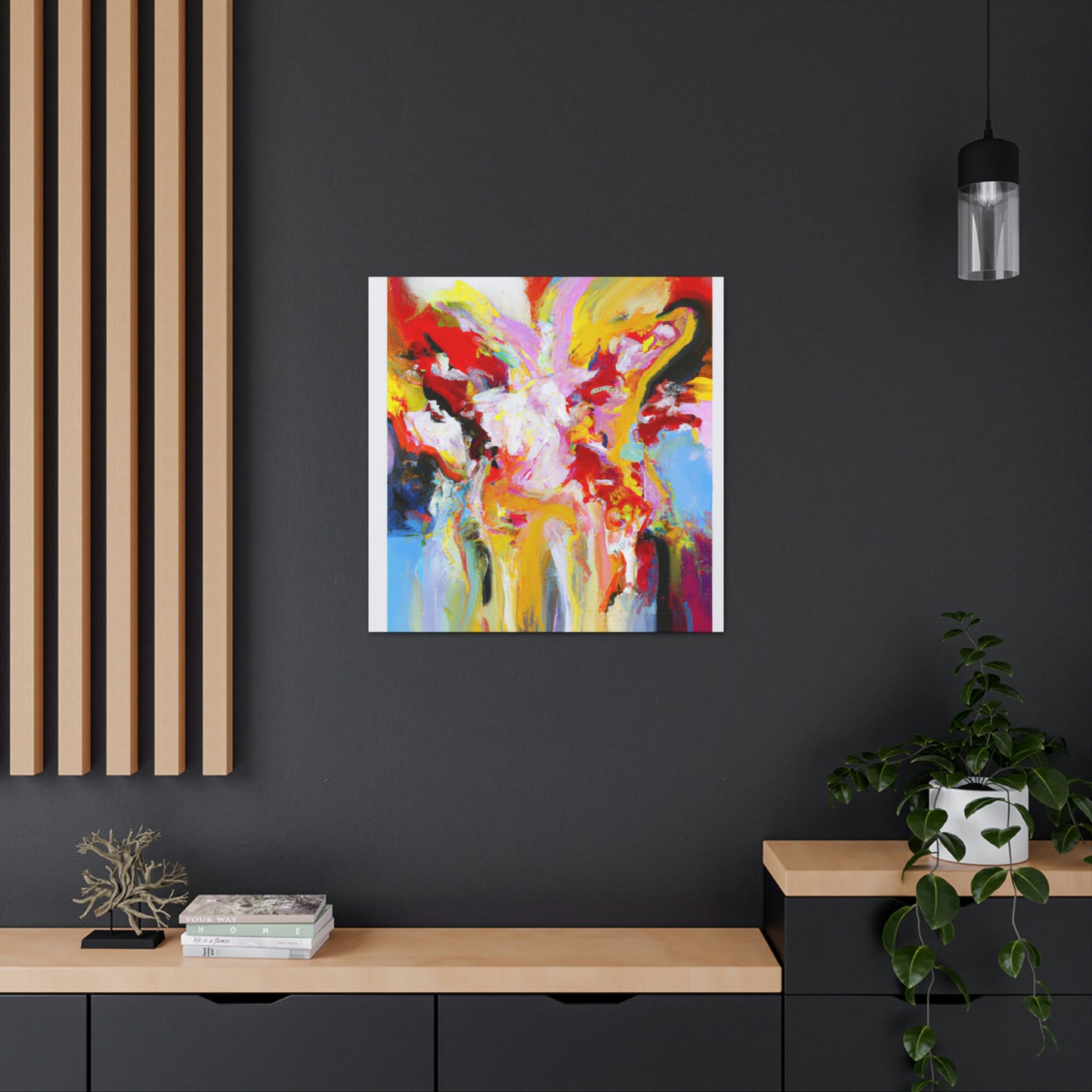 Vivid Hues. - Canvas