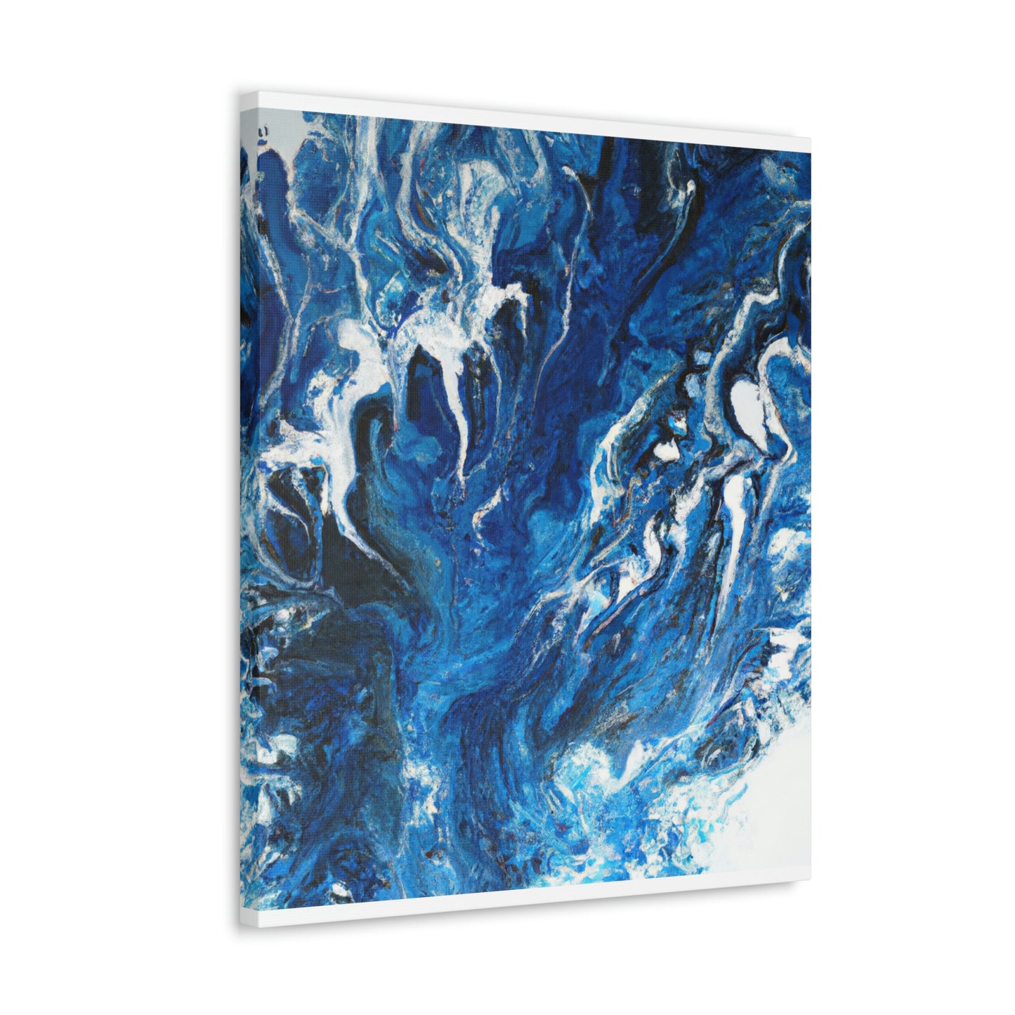 Aqua Tide. - Canvas