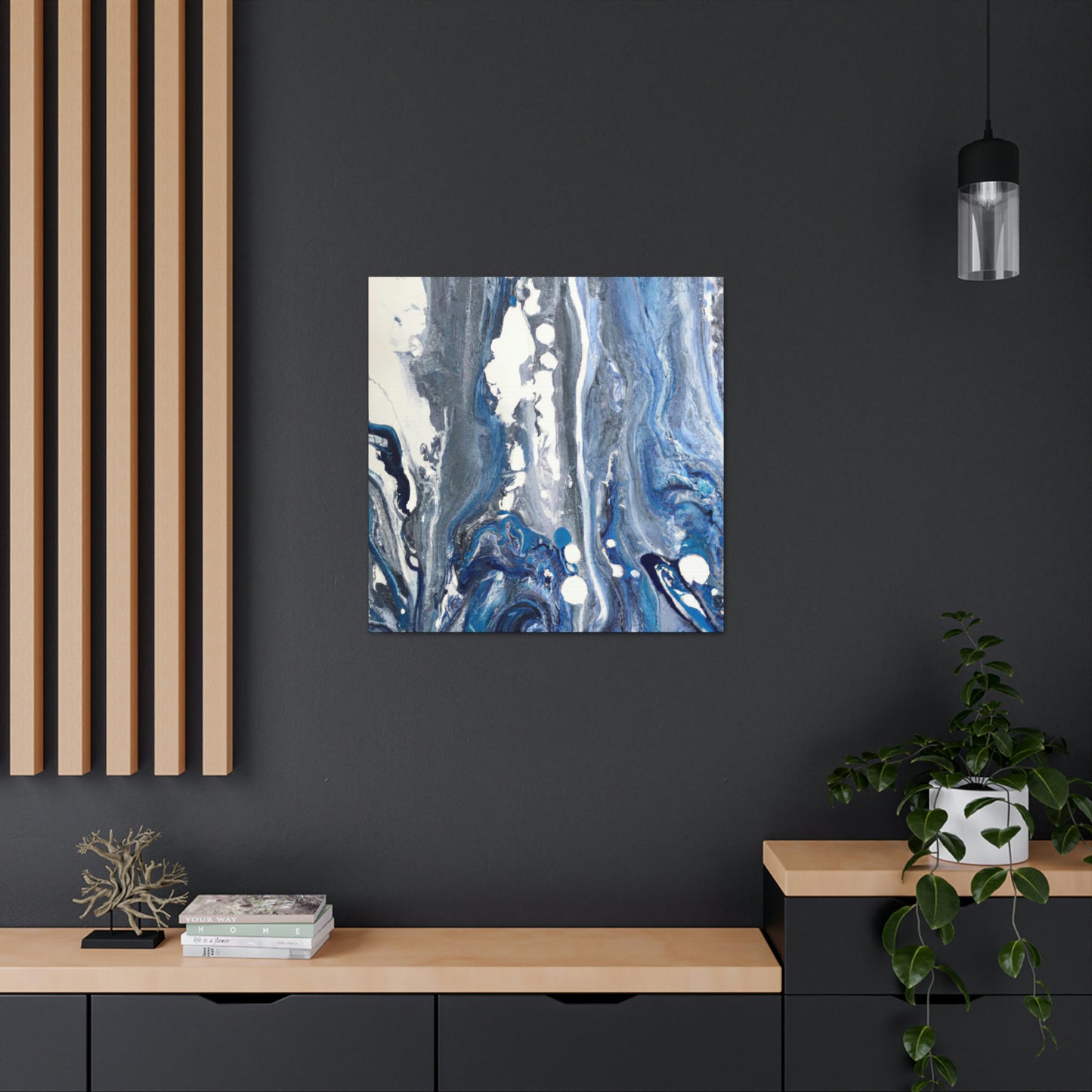 Blue Opulence - Canvas