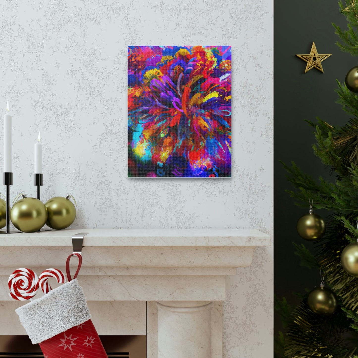 Vibrant Bloom - Canvas