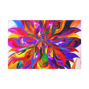 Vibrant Blooms - Canvas