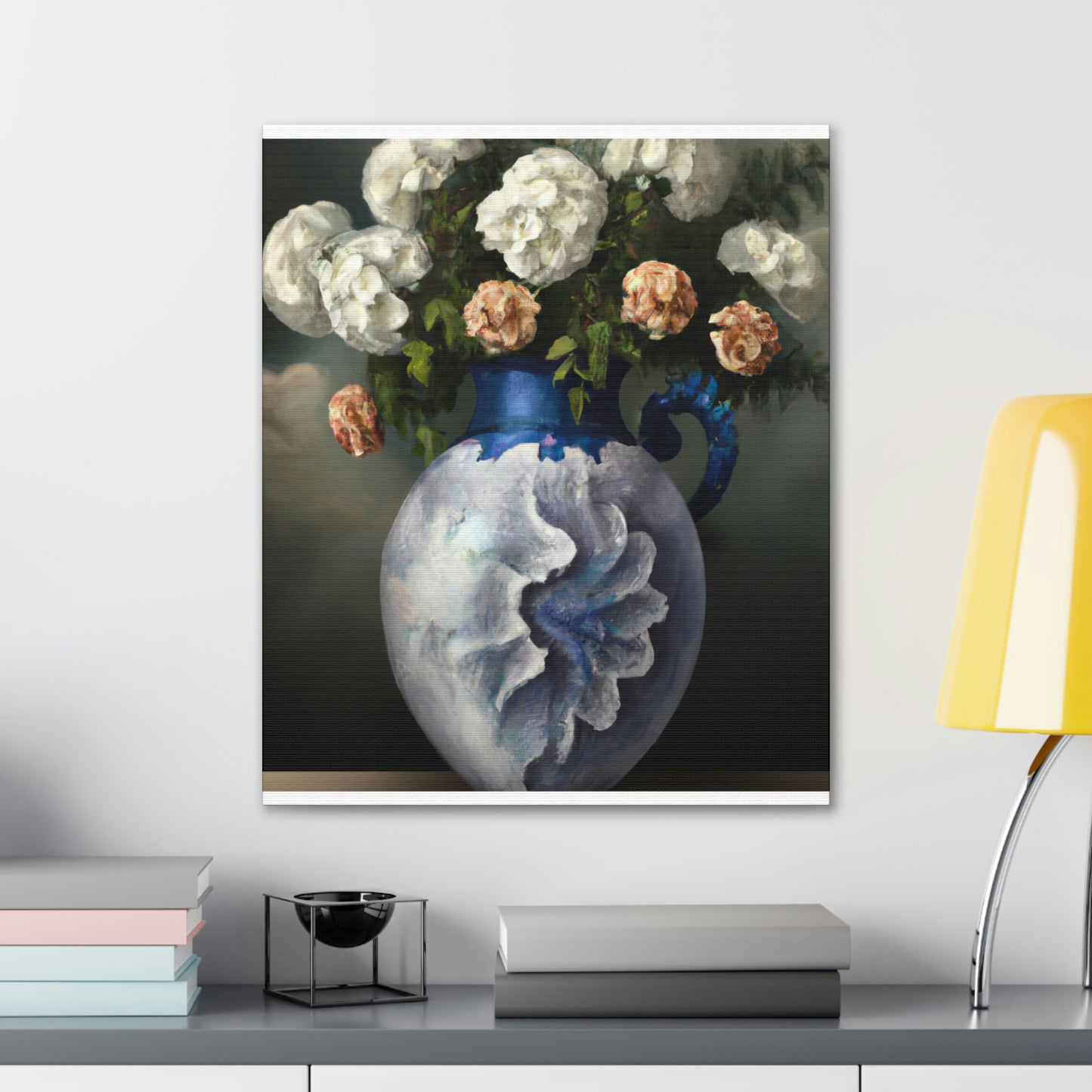 Floral Eternity Bliss - Canvas