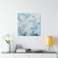 "Aqua Lace" - Canvas