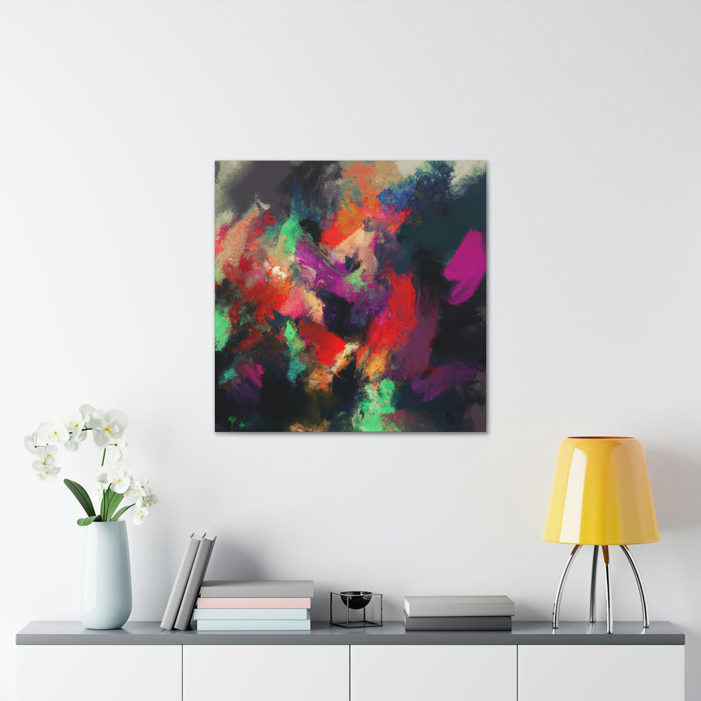 Vivid Vibes. - Canvas