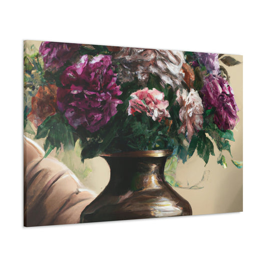 "Petal Palette Foliage". - Canvas
