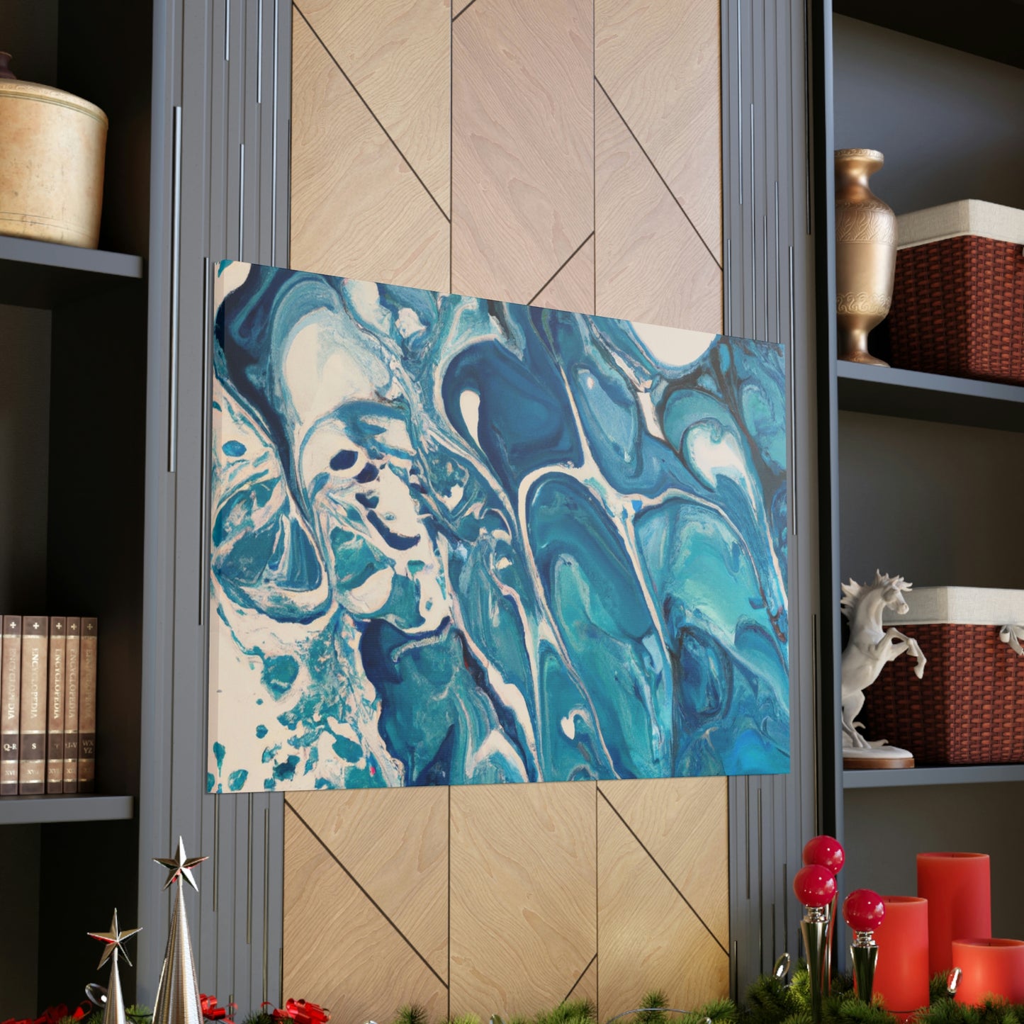 Celestial Flow - Canvas