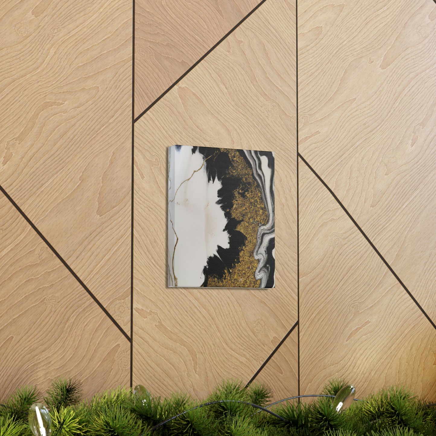 Golden Fusion Art - Canvas