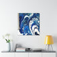 Aqua Drift - Canvas
