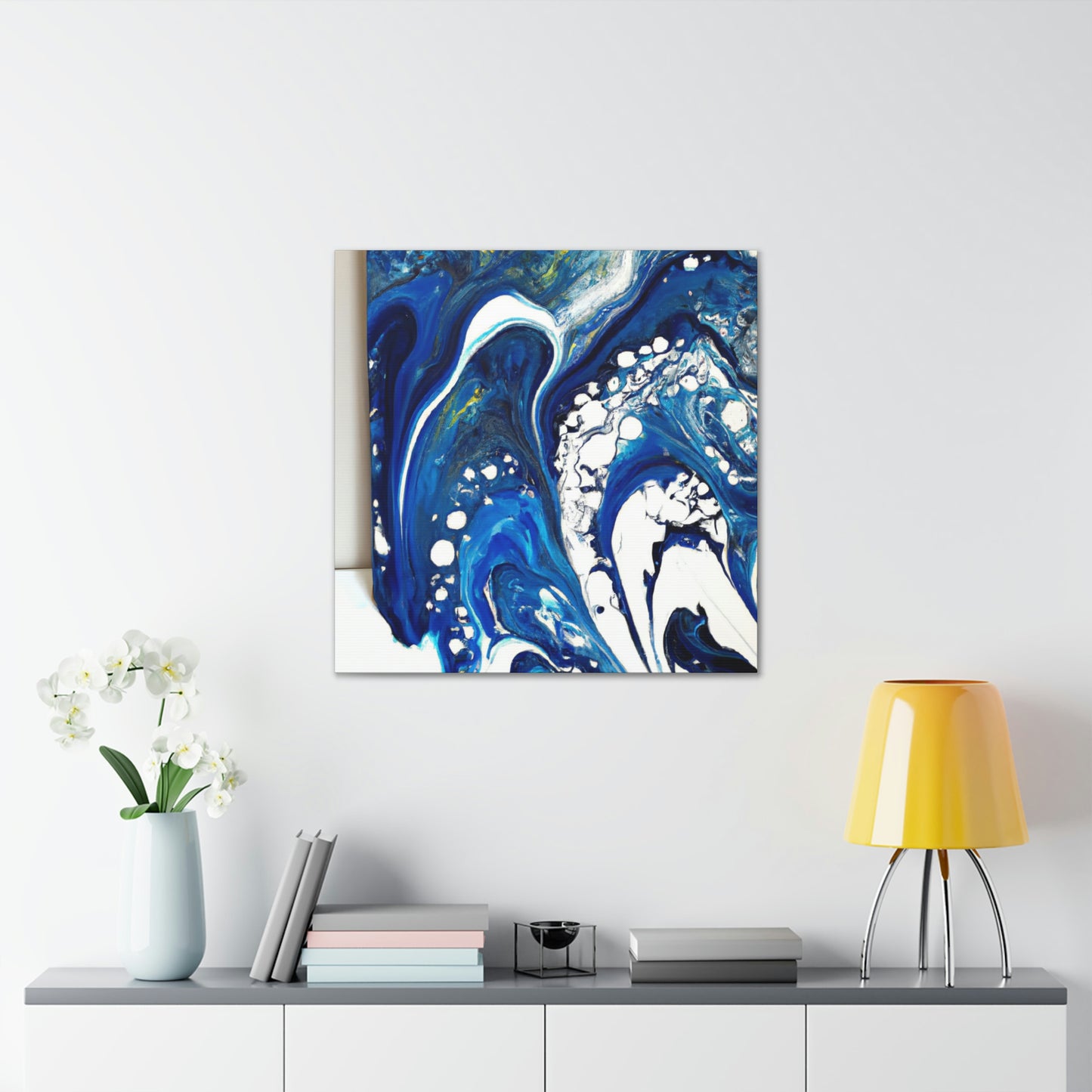Aqua Drift - Canvas