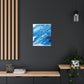 Blue Vapour. - Canvas