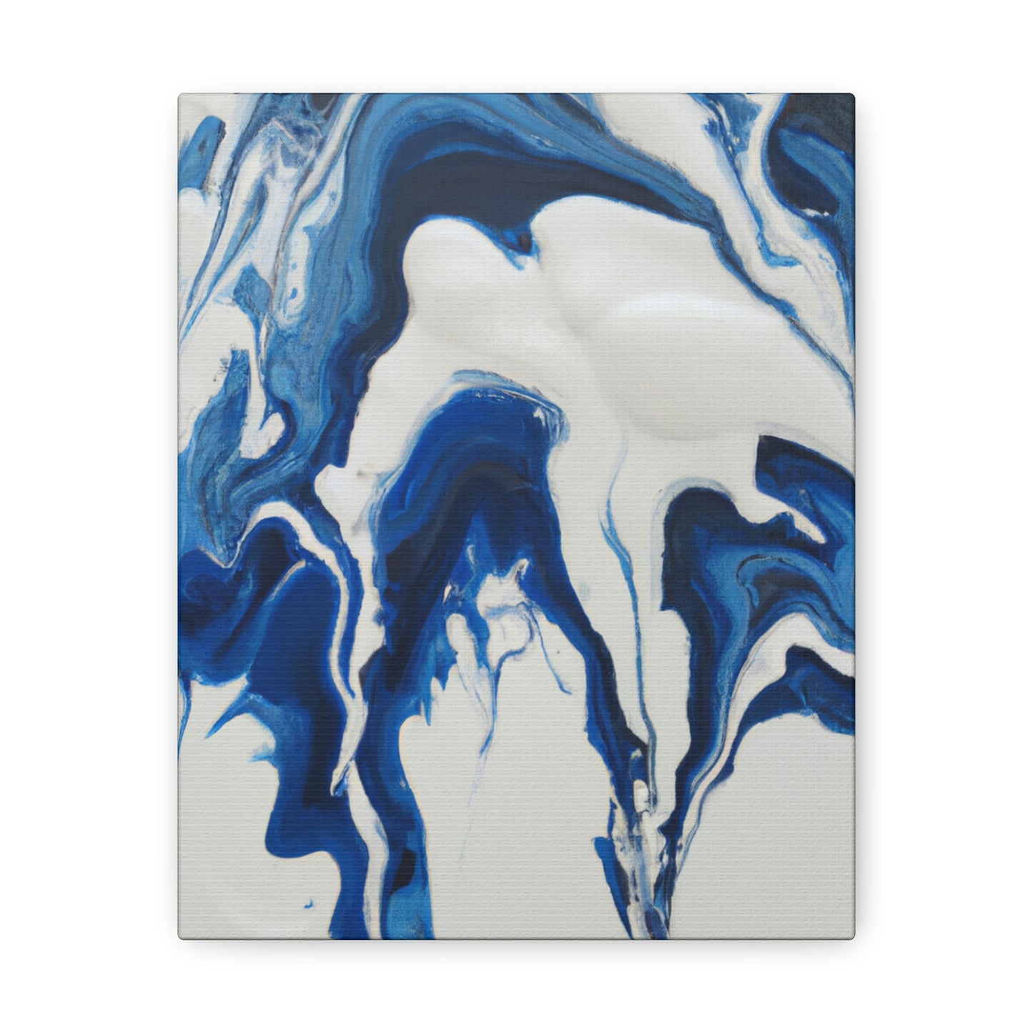 Blue Flux. - Canvas