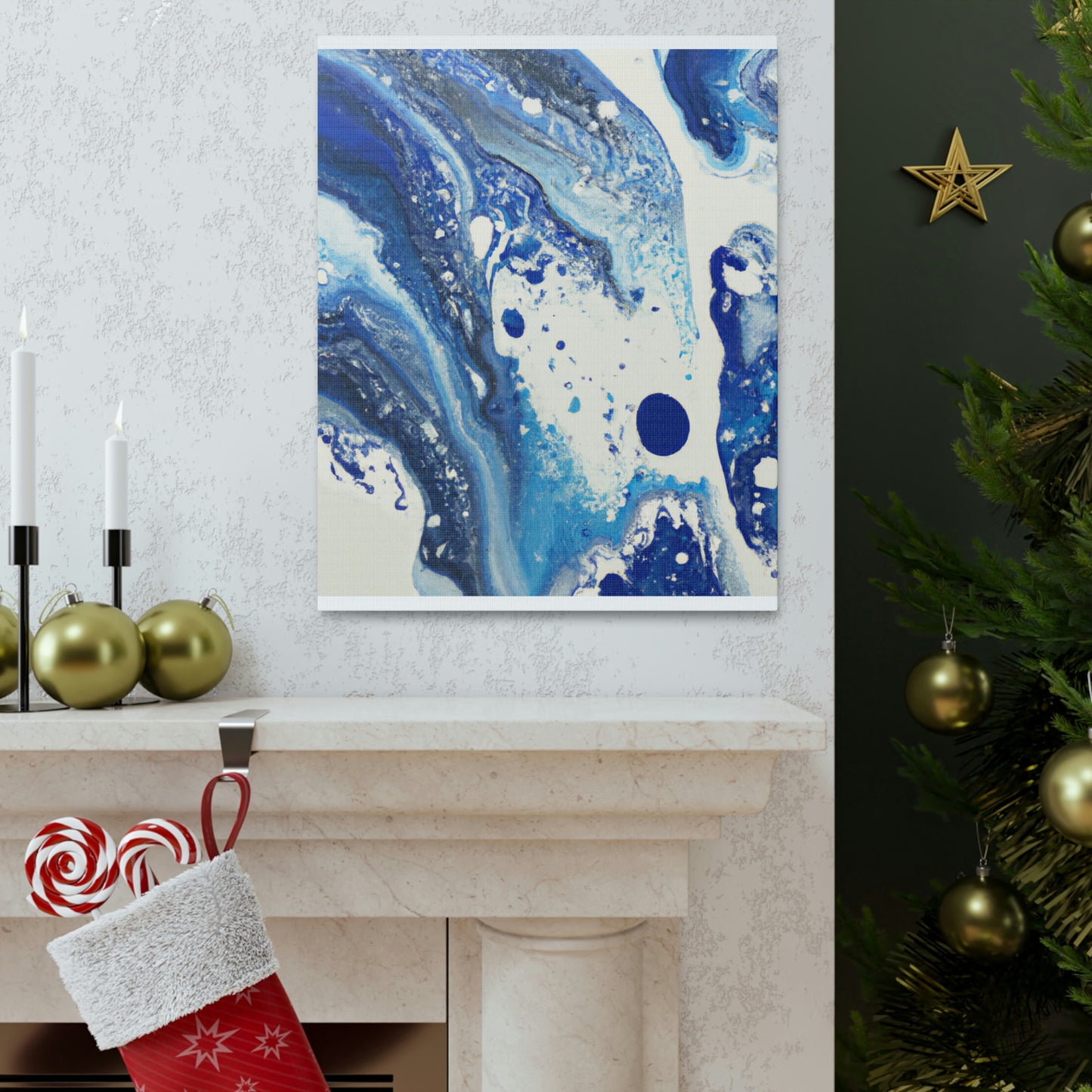 Blue Bliss - Canvas