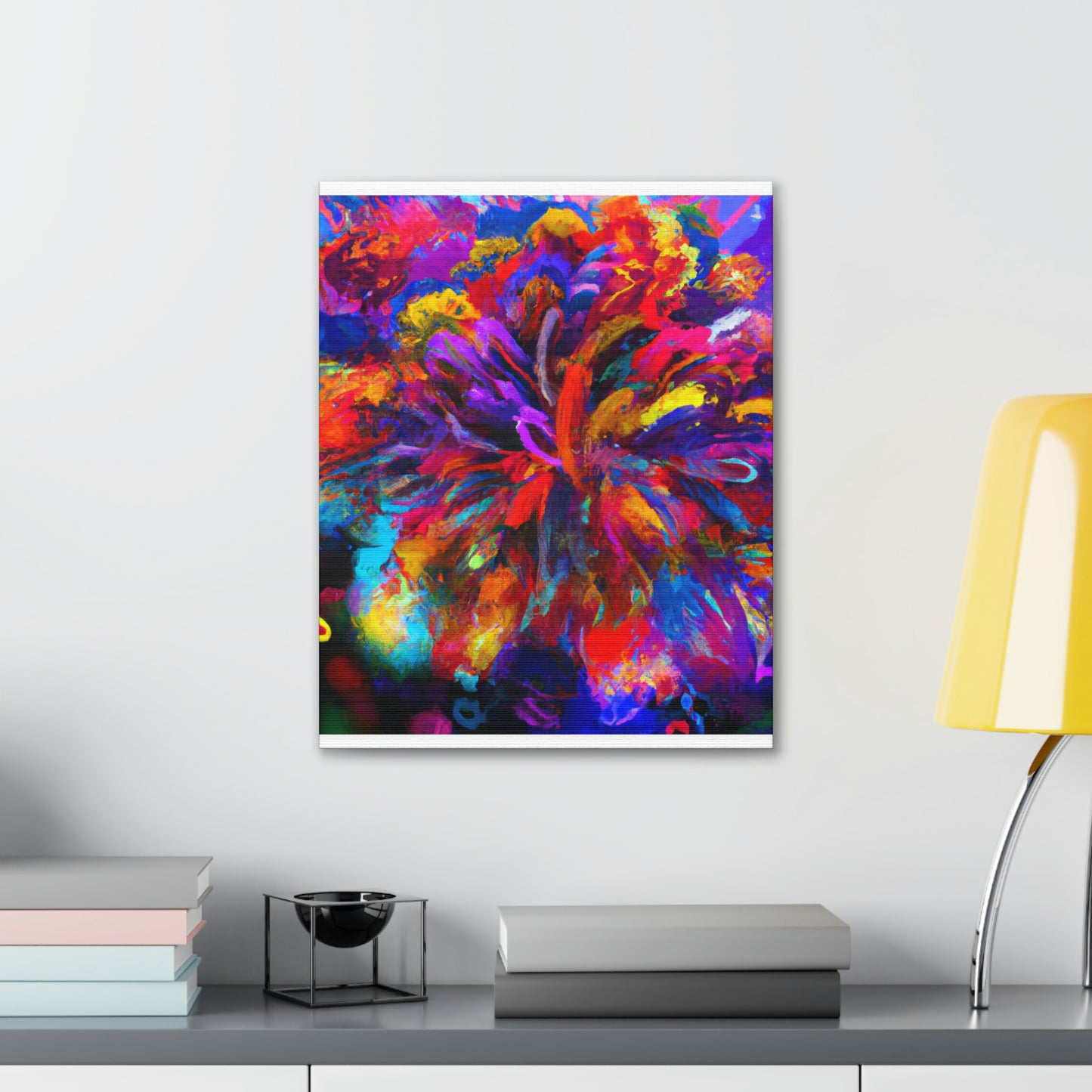 Vibrant Bloom - Canvas