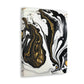Ebony Gilded Flux - Canvas