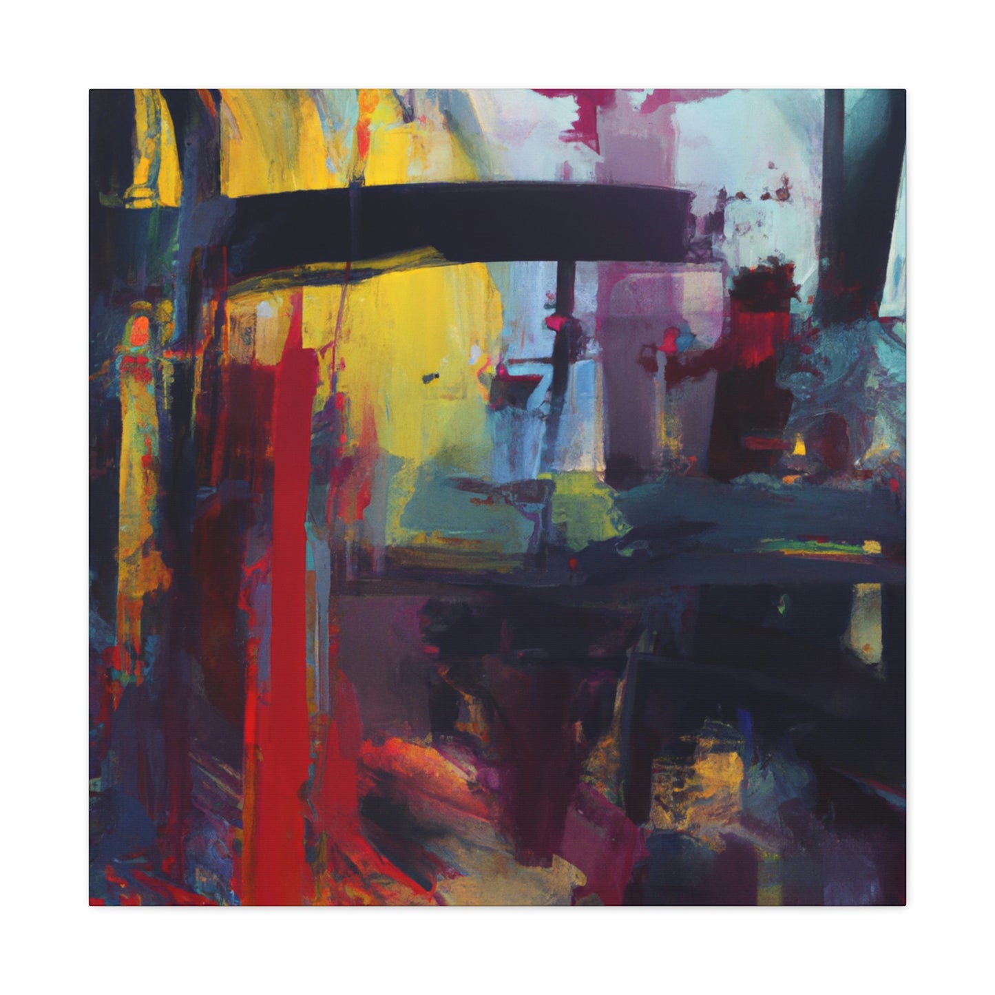 Color Gleam. - Canvas