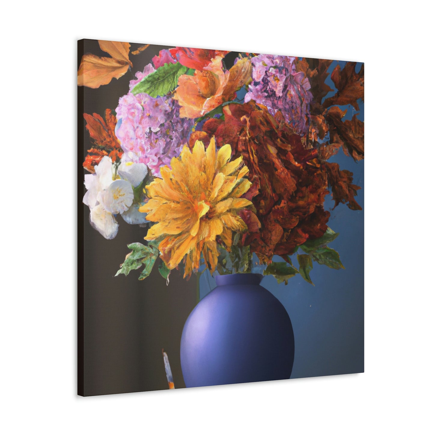 Floral Bloom Brilliance - Canvas
