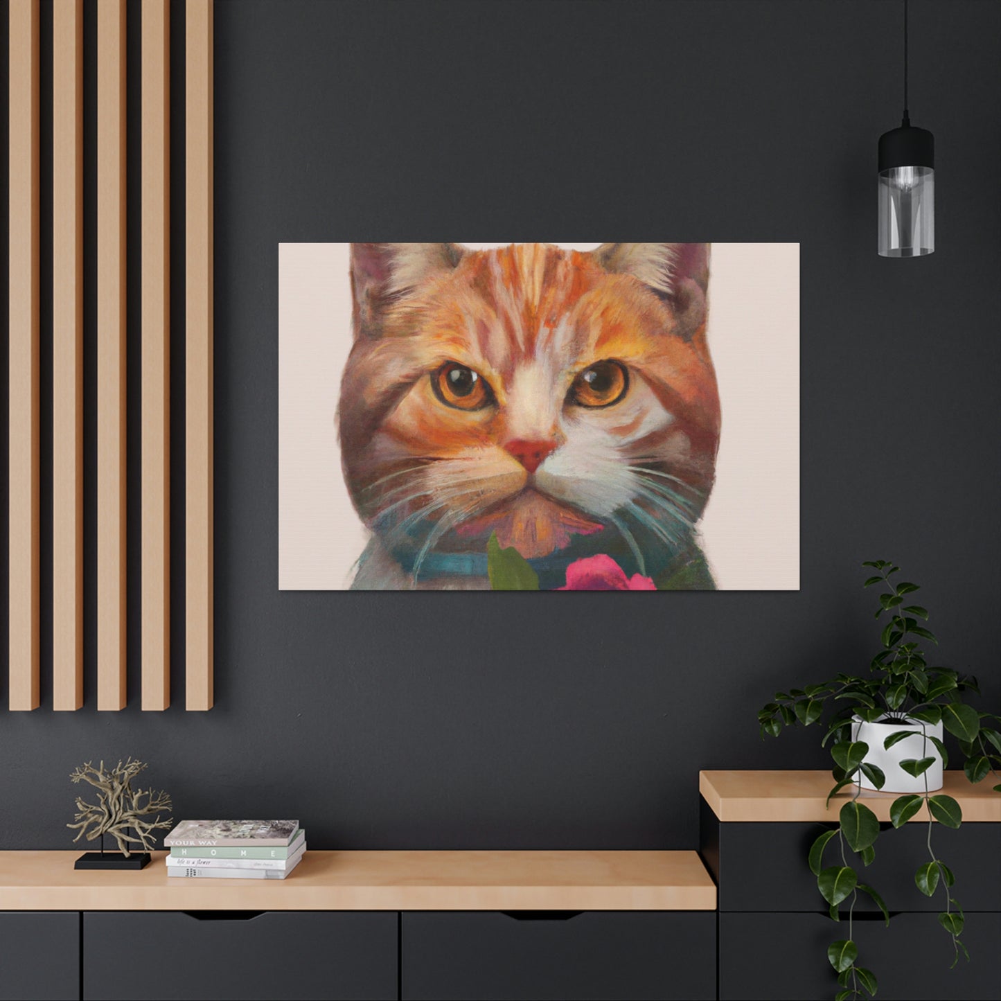 Cat Bliss. - Canvas