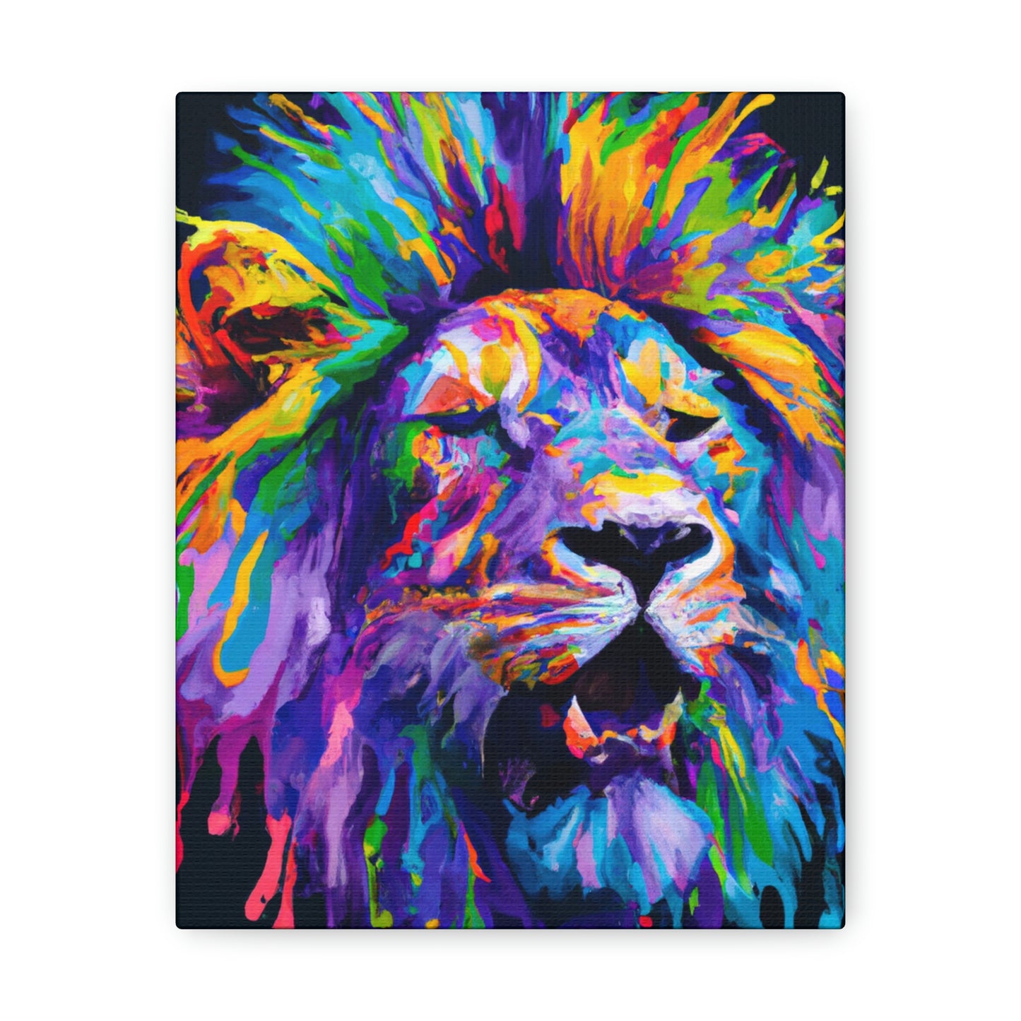 Lion Prismatic - Canvas