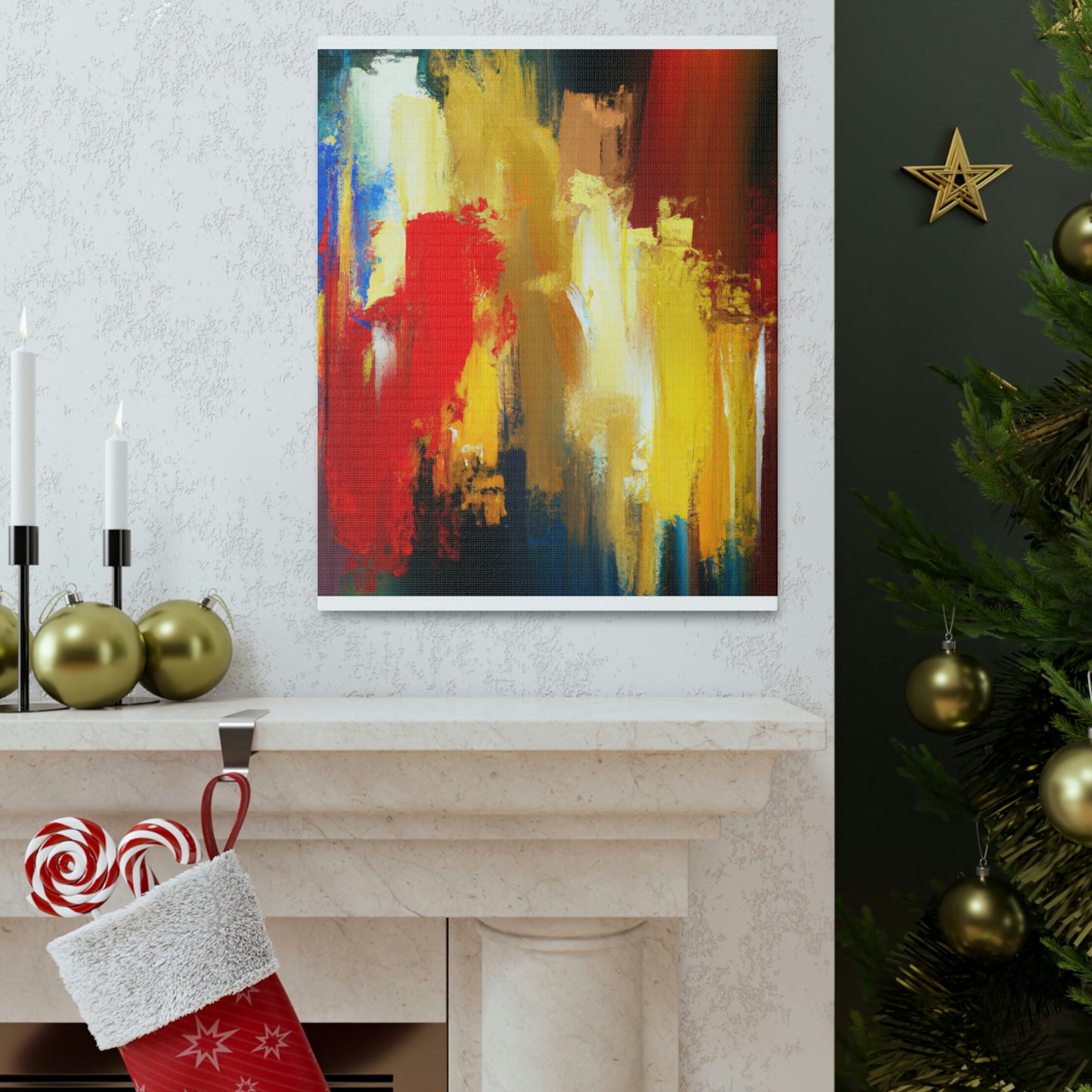 Vivid Veil. - Canvas