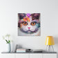 Floral Feline - Canvas
