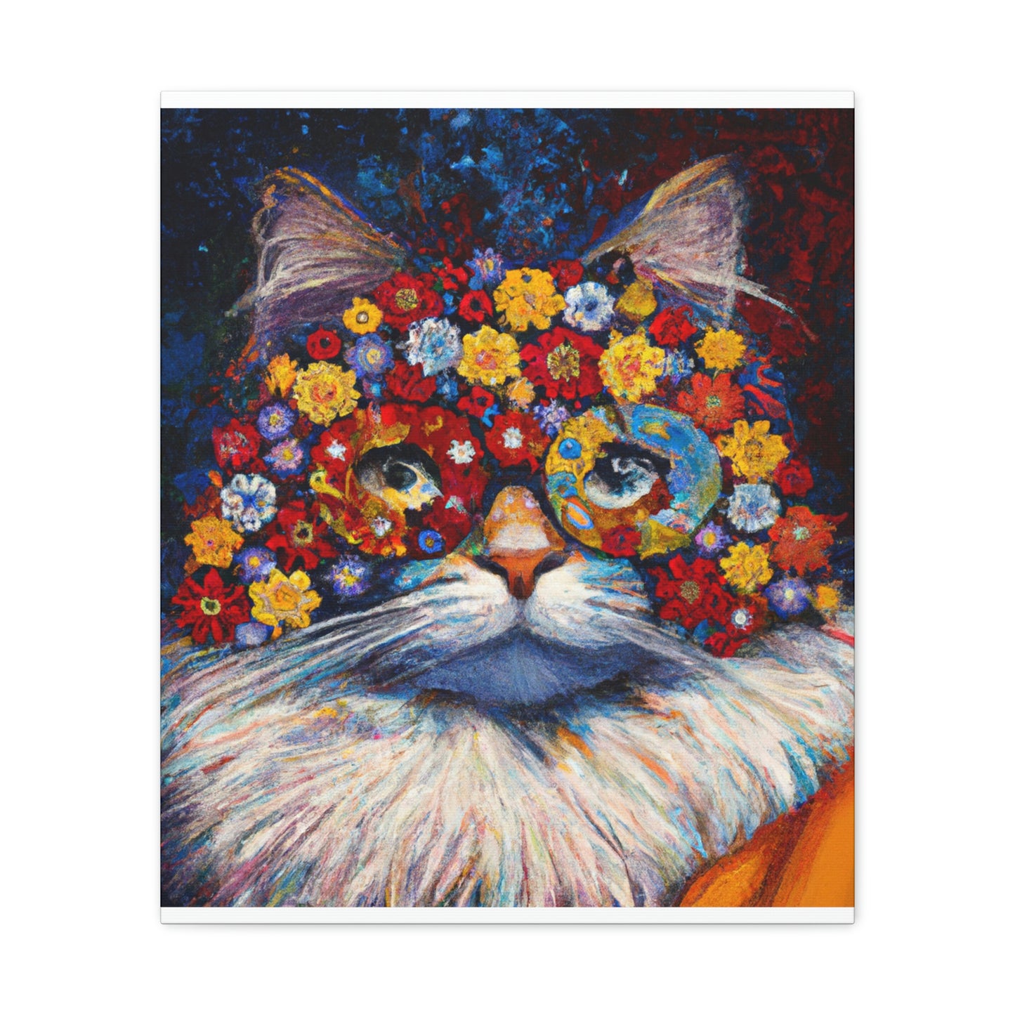 "Feline Vibrance" - Canvas