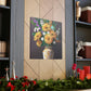 Vibrant Floral Dream - Canvas