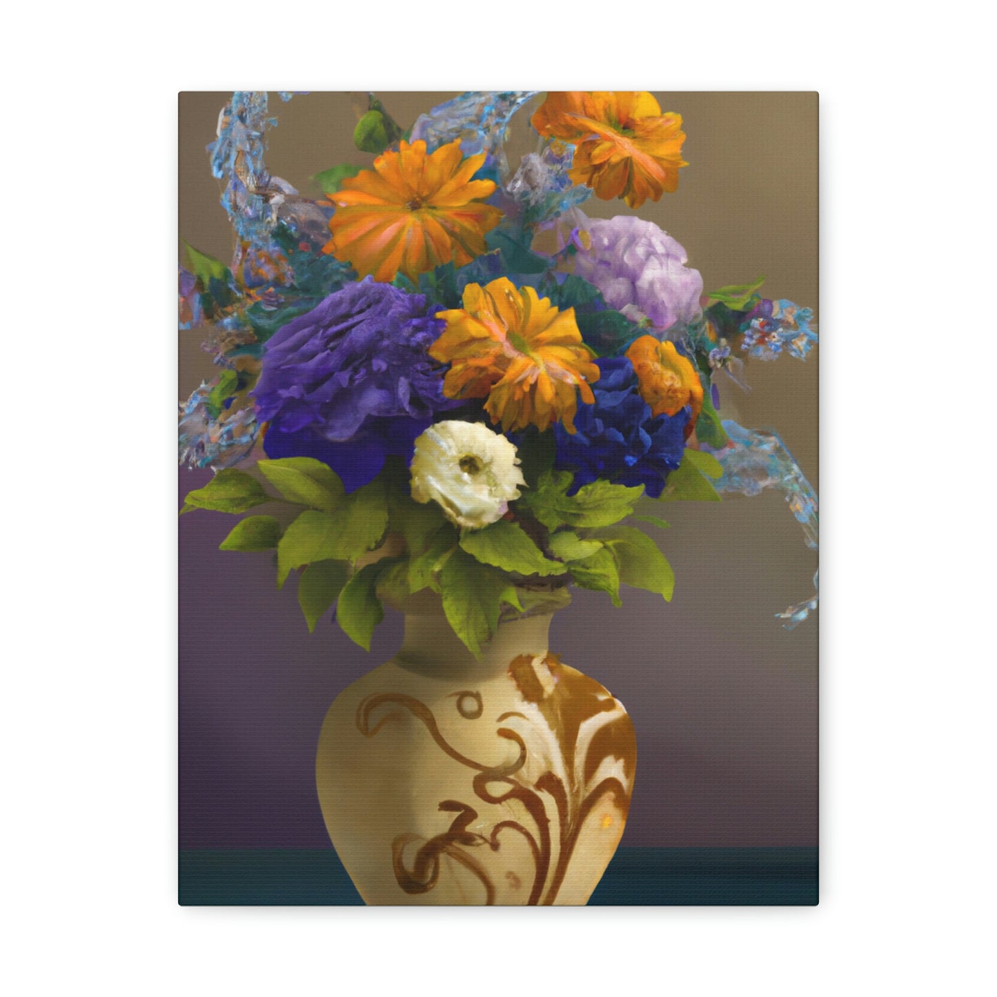 Floral Bliss Life. - Canvas