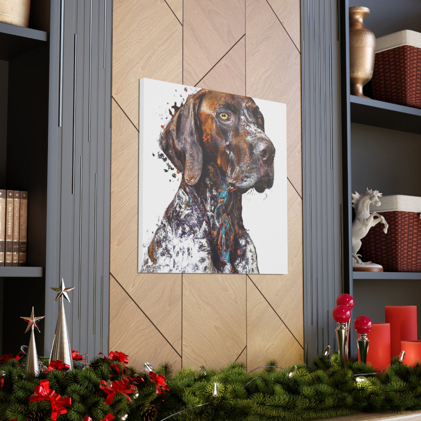 Furry Splendor. - Canvas