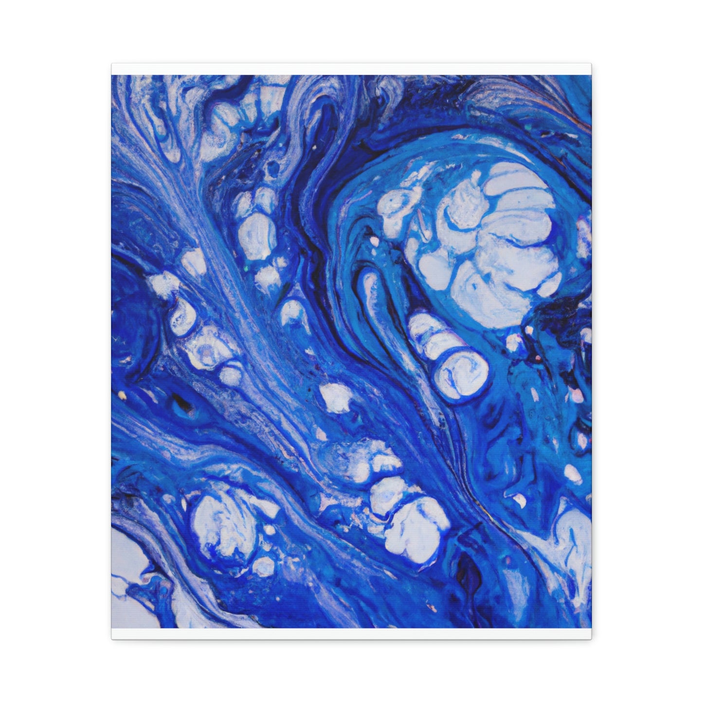 Blue Oasis. - Canvas