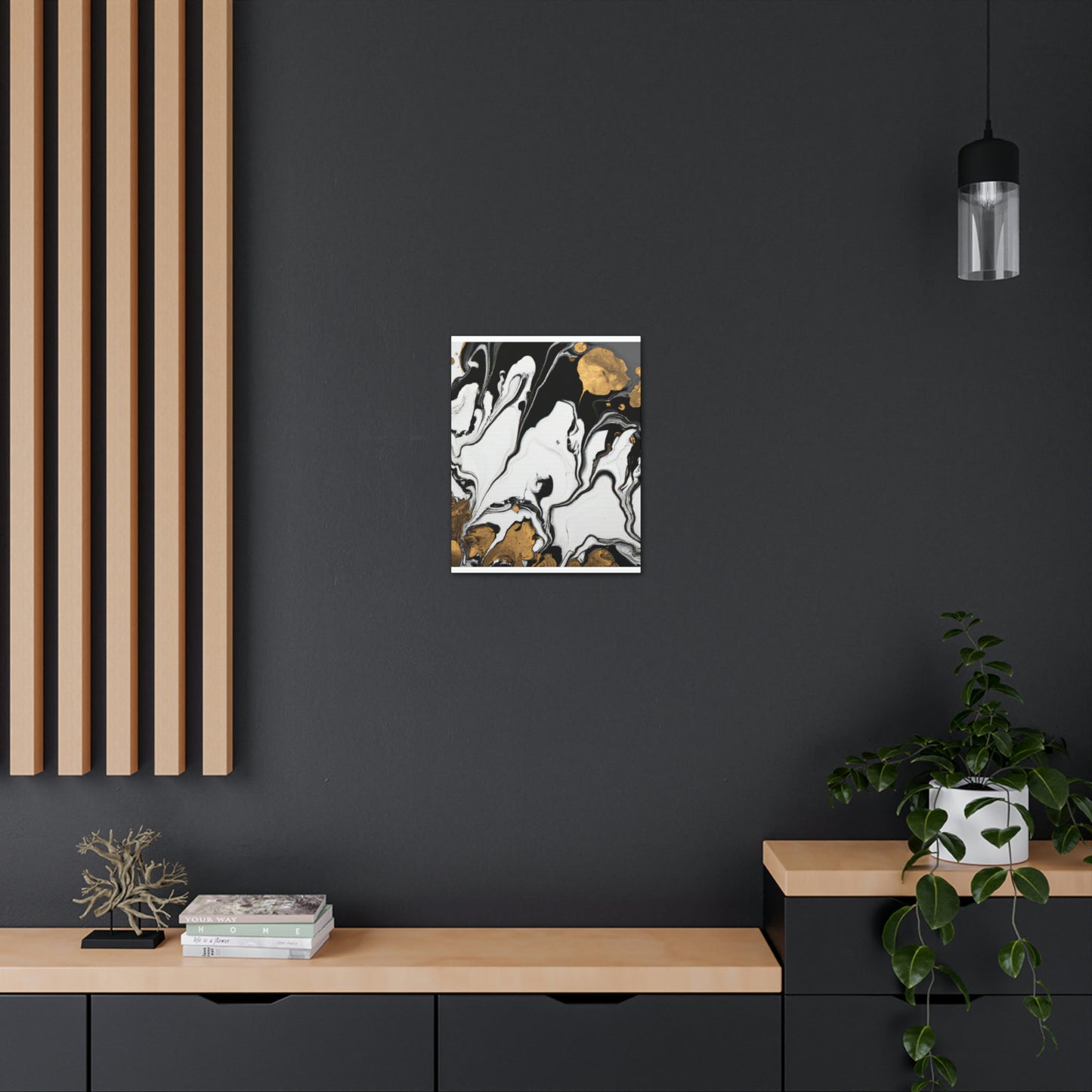 Gilded Liquid Luxe - Canvas