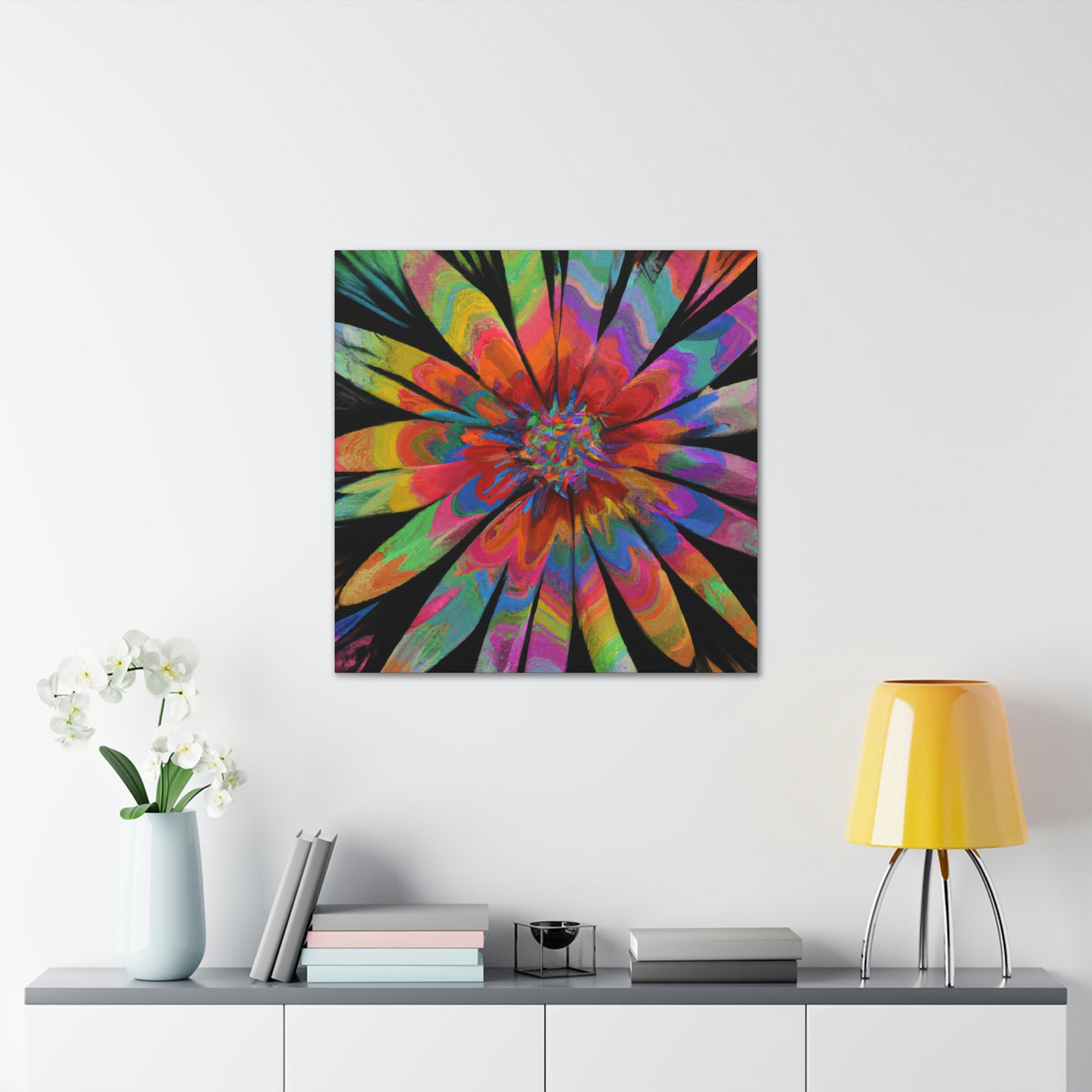 Vibrant Radiance. - Canvas