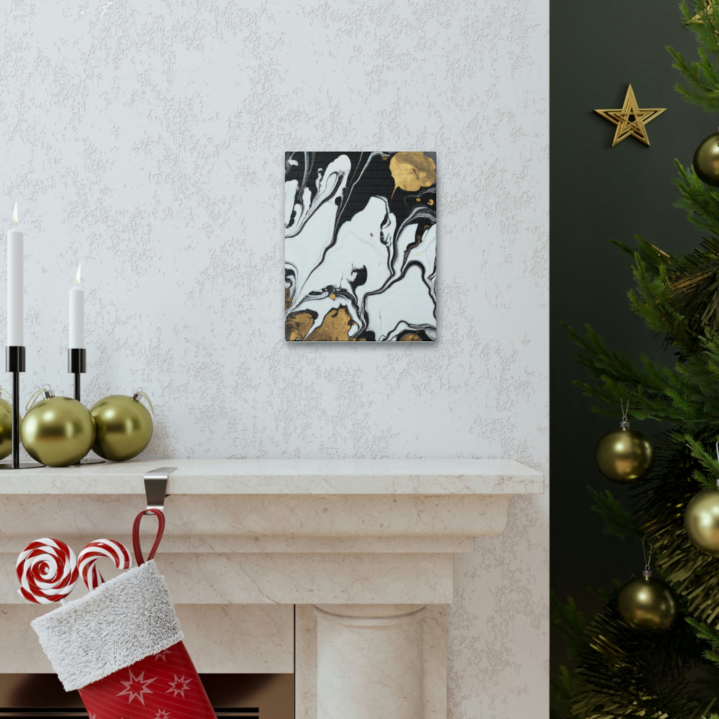 Gilded Liquid Luxe - Canvas