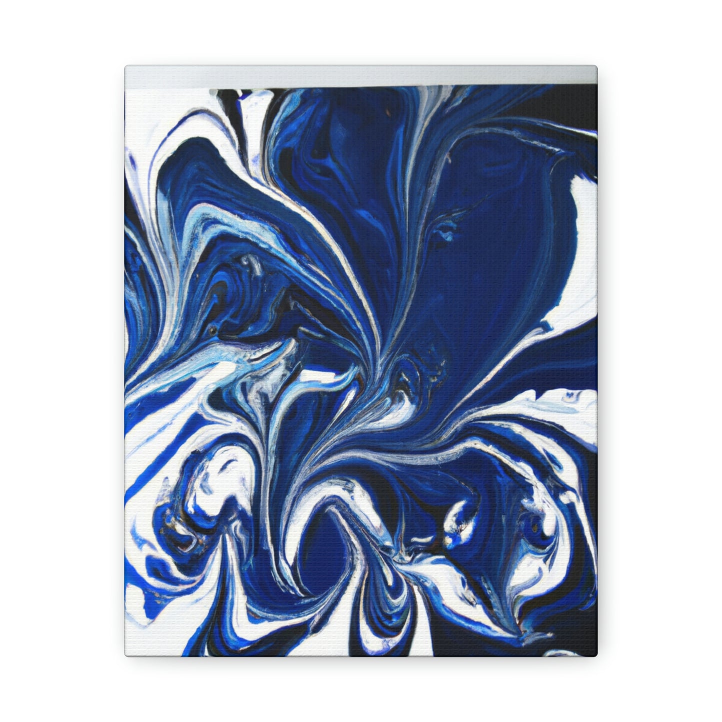 Blue Embrace. - Canvas
