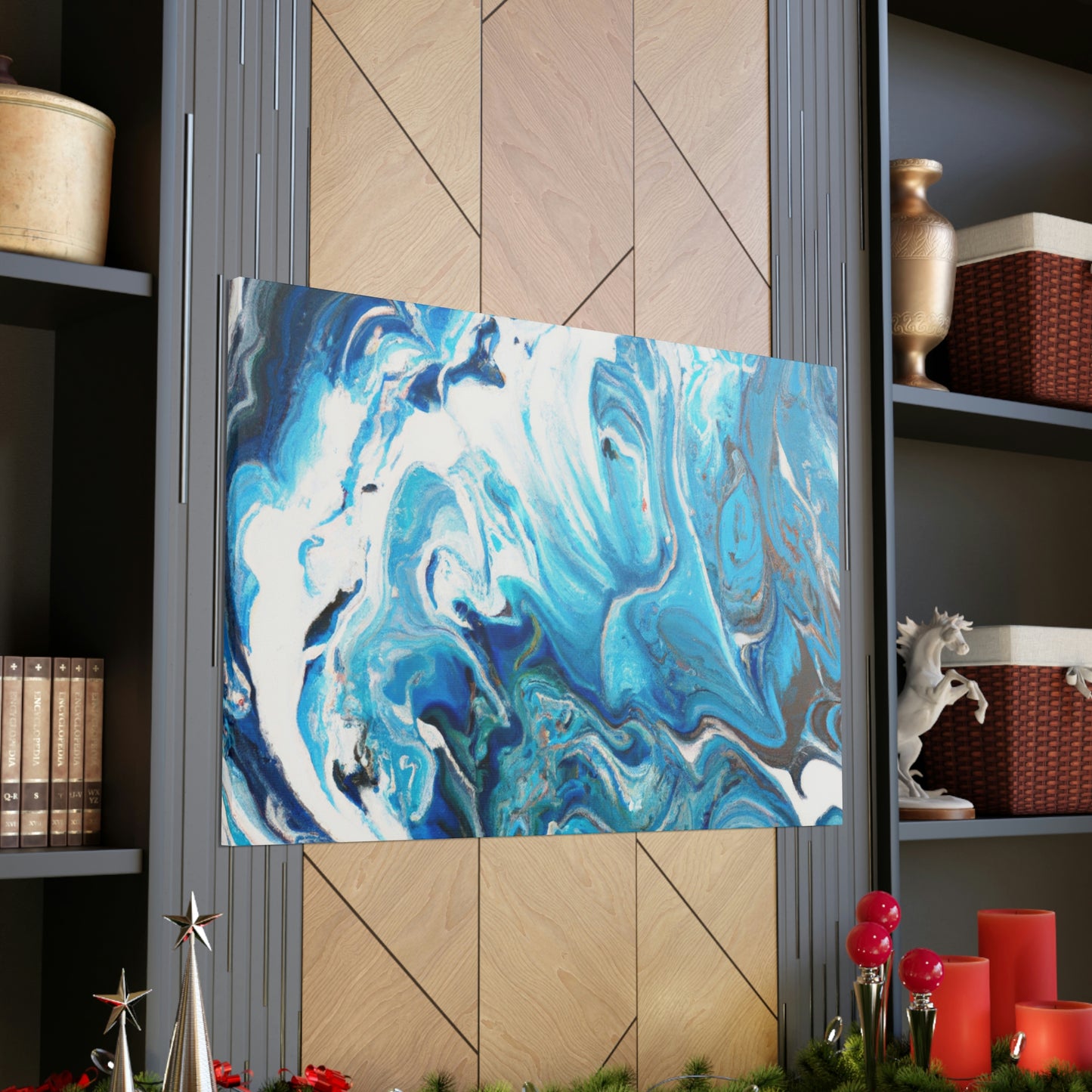 Blue Sky. - Canvas