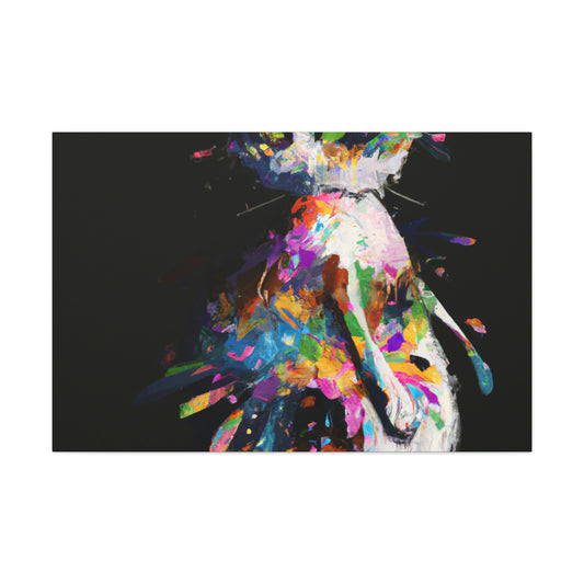 Flower Cat - Canvas