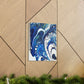Aqua Drift - Canvas