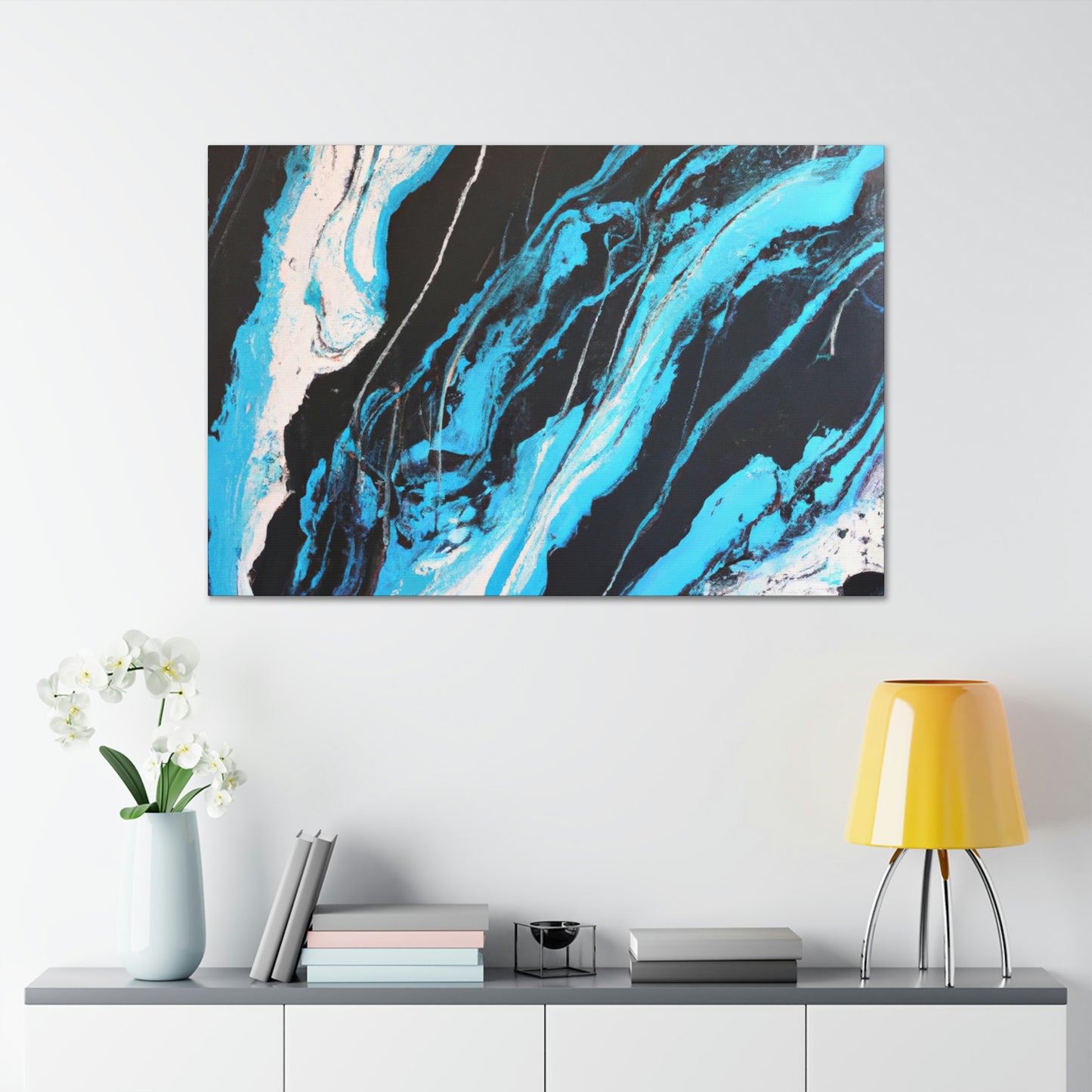 'Aquatic Vibe' - Canvas