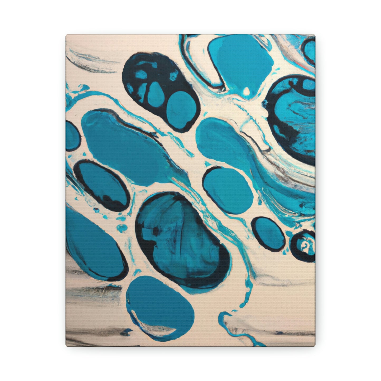 "Aqua Flow" - Canvas