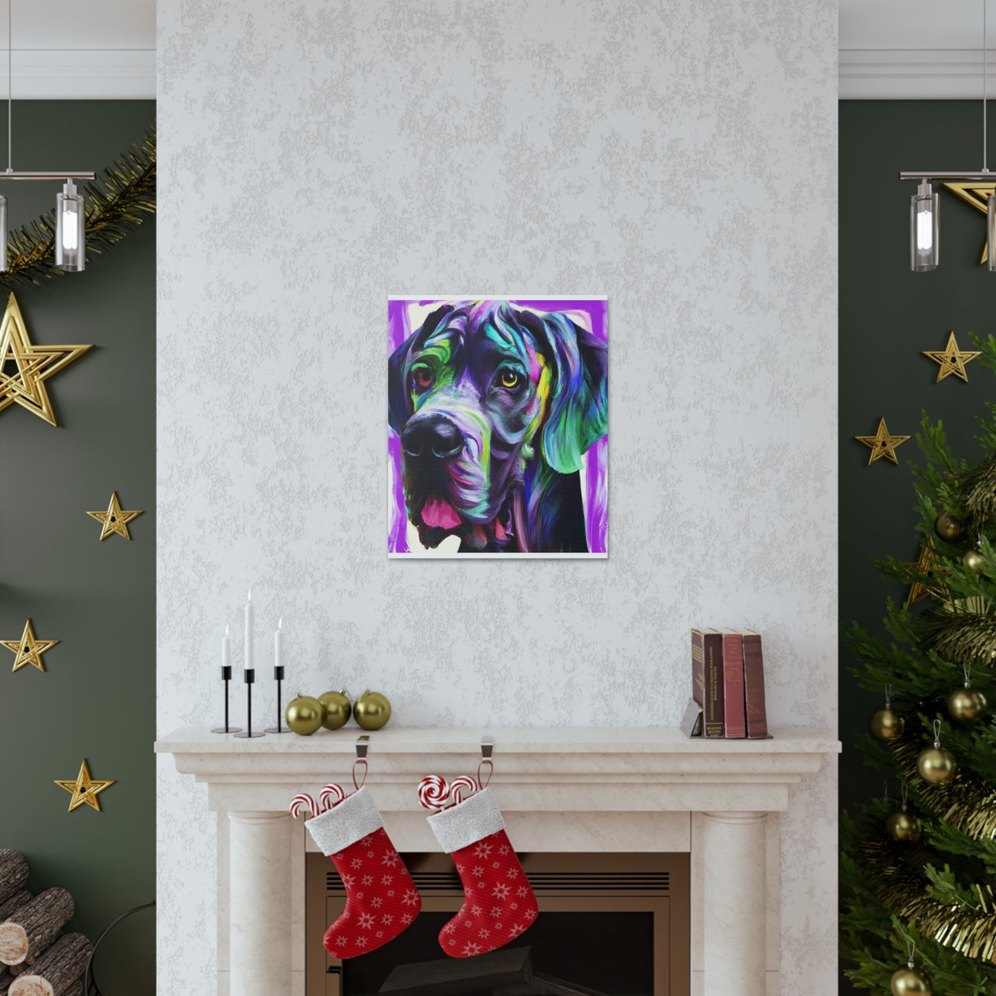 Vibrant Dane Dreams - Canvas